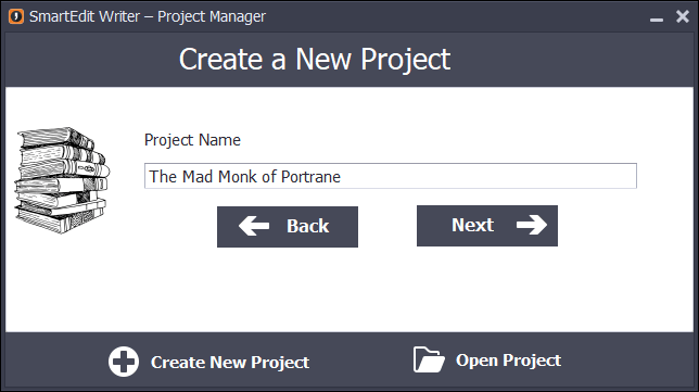 Create a new project