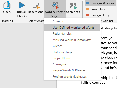 Word Usage Checks